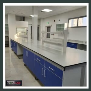 Laboratory island bench